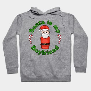 Little Santa Is My Boyfriend Hoodie